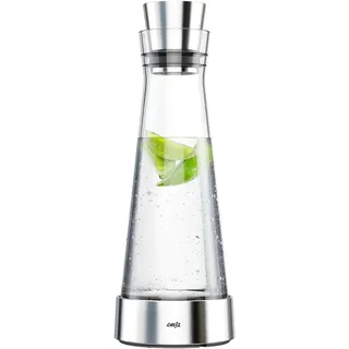 Emsa Flow Slim Kühlkaraffe glas 1,0l 514233