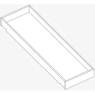 Evineo ineo2 Auszugskasten für Unterschrank B: 120 cm, BL000940,