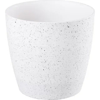 Blumentopf Strend Pro Stone, 28x26 Cm, Weiß, Stein-effekt