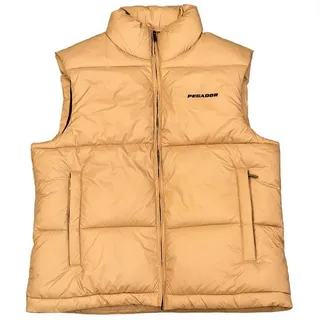 PEGADOR Steppweste Landin Puffer (1-tlg., kein Set) braun L