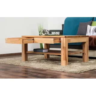Couchtisch Wooden Nature 11 Kernbuche massiv geölt - 100 x 70 x 45 cm (B x T x H)
