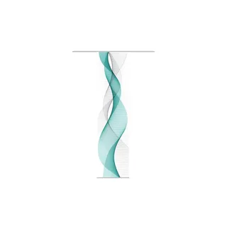 VISION S Opalia Schiebegardine 60 x 245 cm türkis