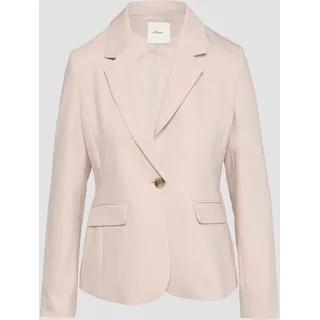 S.Oliver - Eleganter Blazer im Slim Fit, Damen, Rosa, 36