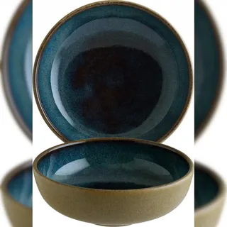 Bonna Sphere Ocean Hygge Schale rund Dunkel Blau 6-tlg.