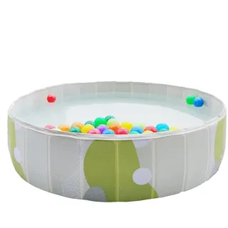 Faltbarer Kinder-Pool, groß, tragbar, faltbar, Planschbecken, Haustier-Badewanne, auslaufsicher, Spielaktivitäten für Rasen, Garten, Terrasse, Kinder, Outdoor-Spaß