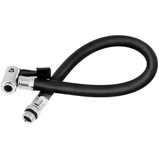 YOGOTEU Luftschlauch, 35/40/50 cm, Reifenfüllschlauch, Pumpe, Verlängerungsrohr, 1/4 Zoll Gewinde, universeller Reifenluftpumpen-Anschluss, Auto-Inflator-Schlauch