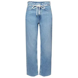 Esprit 7/8-Jeans Verkürzte Jeans in Dad-Passform blau 28/28Esprit