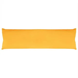 Bestlivings Seitenschläferkissen Stillkissen, Seitenschläfer Kissen, viele Farben - Körperkissen orange 40 cm x 140 cm