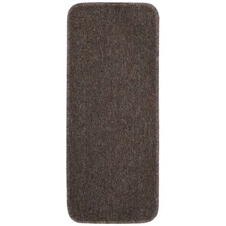 homiuse Antirutsch Stufenmatten 15 STK. 60x25 cm Braun Rechteckig Treppenstufen Matten Modern Stufenteppich Stufenmatten Innen Treppenstufen Antirutsch Treppenstufen Schutz Komfortabel & Langlebig