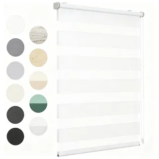 Sekey Doppelrollo 90 x 150 cm weiß