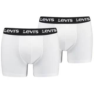 Levi's Repeat Logo Boxer Brief Weiß L 2er Pack