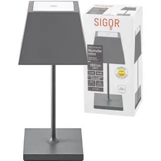 Sigor Nuindie mini eckig graphitgrau Easy-Connect