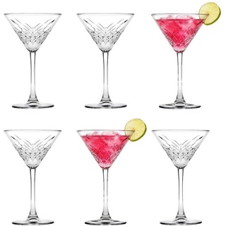 Pasabahce Martiniglas 440176 Timeless Martiniglas, Cocktailglas, 230ml, transparent, 4 Stück