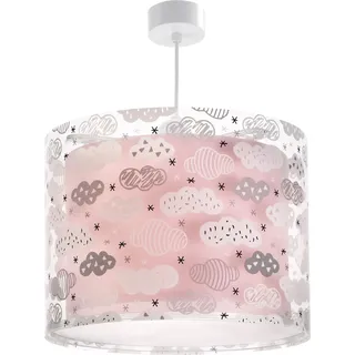Dalber kinderlampe Pendelleuchte Hängelampe Clouds Wolken Rosa kinderzimmerlampe, 33 x 33 x 25 cm