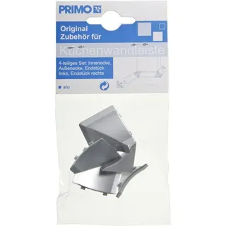 Primo Zubehörset Für Wandanschlußleiste Alu Clips & Ecken