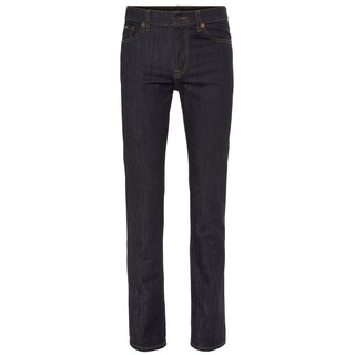 BOSS ORANGE Slim-fit-Jeans mit Leder-Badge blau 36