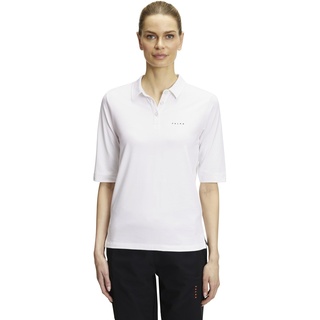 FALKE Damen T-Shirt Golflf Poloshirt W TS Funktionsmaterial Baumwolle feuchtigkeitsregulierend 1 Stück, Weiß (White 2860), XS