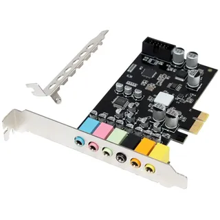 Conceptronic EMRICK15B High-Definition Sound PCIe Karte, 7.1CH