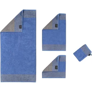 FROTTIER CaWö Handtücher Luxury Home Two-Tone 590 blau - 17