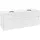 Waschbeckenunterschrank 140 x 55 cm Glossy White