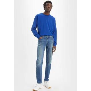 Slim-fit-Jeans LEVI'S "512 Slim Taper" Gr. 32, Länge 32, blau (hot n warm) Herren Jeans Slim Fit