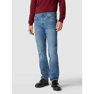 Regular Fit  Jeans im 5-Pocket-Design Modell 'BOSTON', Blau, 33/34