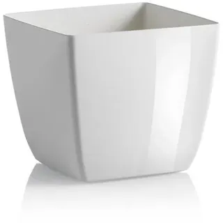 Teraplast - Outdoor Quadratischer Vase 'colour Santiago' Für Pflanzen Und Blumen -13 Cm / Salbei