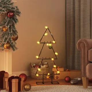 Möbel Metall-Weihnachtsbaum Deko Schwarz 60 cm - Weihnachtsgirlanden &19328 - Schwarz