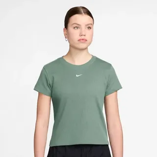 Nike Sportswear Rib T-Shirt Weiß XS