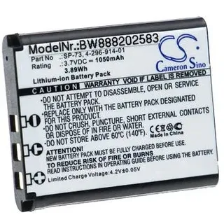 Akku für Sony WH-1000XM2 u.a. 1050mAh für wireless Headset, Kopfhörer