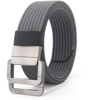 Elastische Gürtel Für Männer Und Frauen, Einfach Verstellbarer Taillengurt Mit Doppelter D-Ring-Schnalle, Taktischer Nylon-Canvas-Gürtel, Militärische Hochleistungs-Sportgürtel, Schnell Trockne