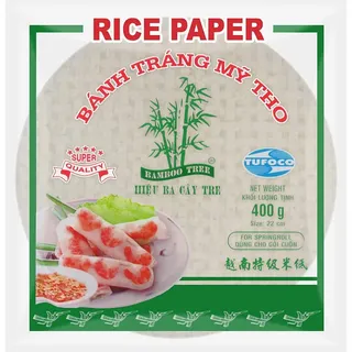Bamboo Tree Reispapier 22cm (Sommerrollen) - (1 X 400 GR)