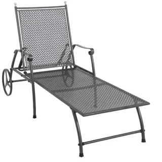Royal Garden Excelsior Loungeliege Metall - Iron Grey