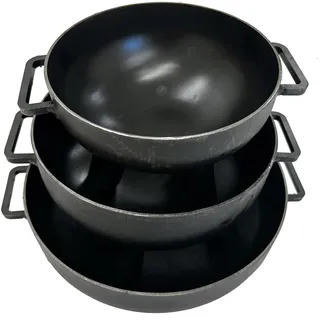 SOUK ONE Mini Deko Feuerschale Tischfeuer Tischfeuerschale Dekoschale (3er Set)