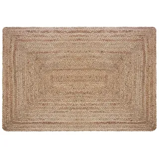 dekoracja domu Everyday History Webteppich 90 x 90 cm Beige