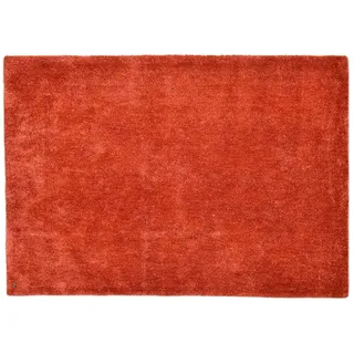 Tom Tailor Cozy Hochflorteppich 140 x 140 cm Rot