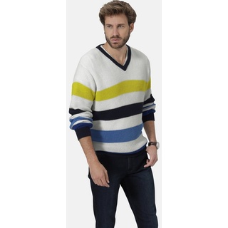 Babista Strickpullover STILOMARE mit V-Ausschnitt weiß 3XL (64)
