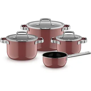 WMF Fusiontec Mineral Pro Topf-Set 4-tlg. 2 x Bratentopf + 2 x Fleischtopf