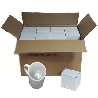 Airbrush-City Kaffeetasse 0,325 l Weiß 36 St.