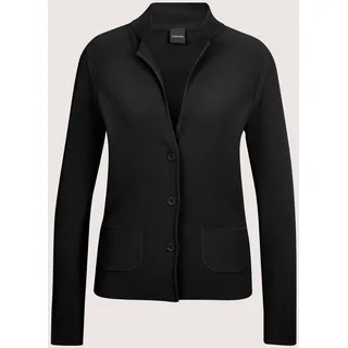 Madeleine Strickjacke Sportiver Blazer Schwarz 40