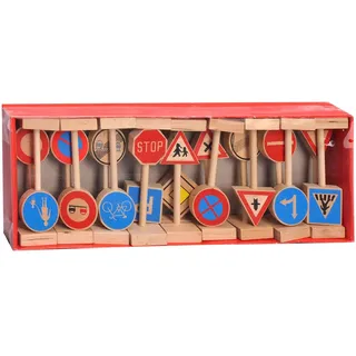 Verkehrszeichen | Kinder-Holz-Parkhaus | Kinder-Holz-Fahrzeuge | RS 371