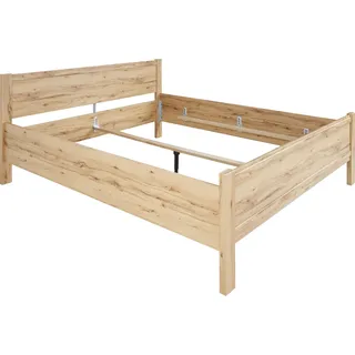 Priess Bett PRIESS "Husum Schlafzimmer Jugendzimmer Rahmenbett", beige (astkernbuchefarben), B:150cm H:85cm L:208cm, Betten, Jugendbett Bettgestell, mit Komforthöhe verschiedene Ausführungen hochwertige Premium Qualität