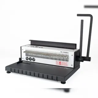 PAVO HD Wire Binder Drahtbindegerät Metall für Rechtecklochung bis 130 Blatt