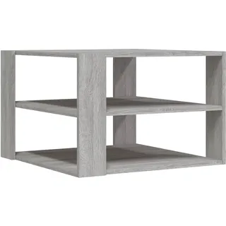 vidaXL Couchtisch Grau Sonoma 59,5 x 59,5 x 40 cm