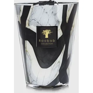 Baobab Collection Stones Marble Duftkerze 24 cm schwarz