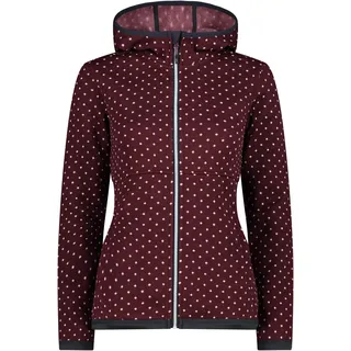 CMP Woman Jacket Fix Hood Damen Rot 42