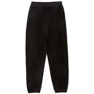 Juicy Couture Sweathose DAVIDSON VELOUR TRACKPANTS Damen Trainingshose Damen, Sweathose, Velour, Jogginghose mit Glitzer, Sale schwarz XS