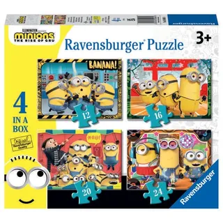 Ravensburger Puzzle 4 in a box - Minions