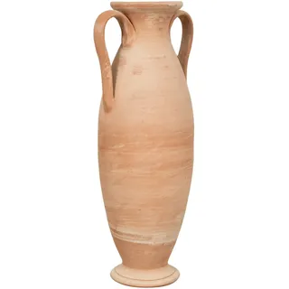 Biscottini - Römische Terrakotta-amphore 100% Made In Italy Vollständig Handgefertigt Vase Für Draußen