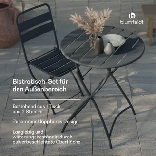 Blumfeldt RetroChic Set 3-tlg. Schwarz